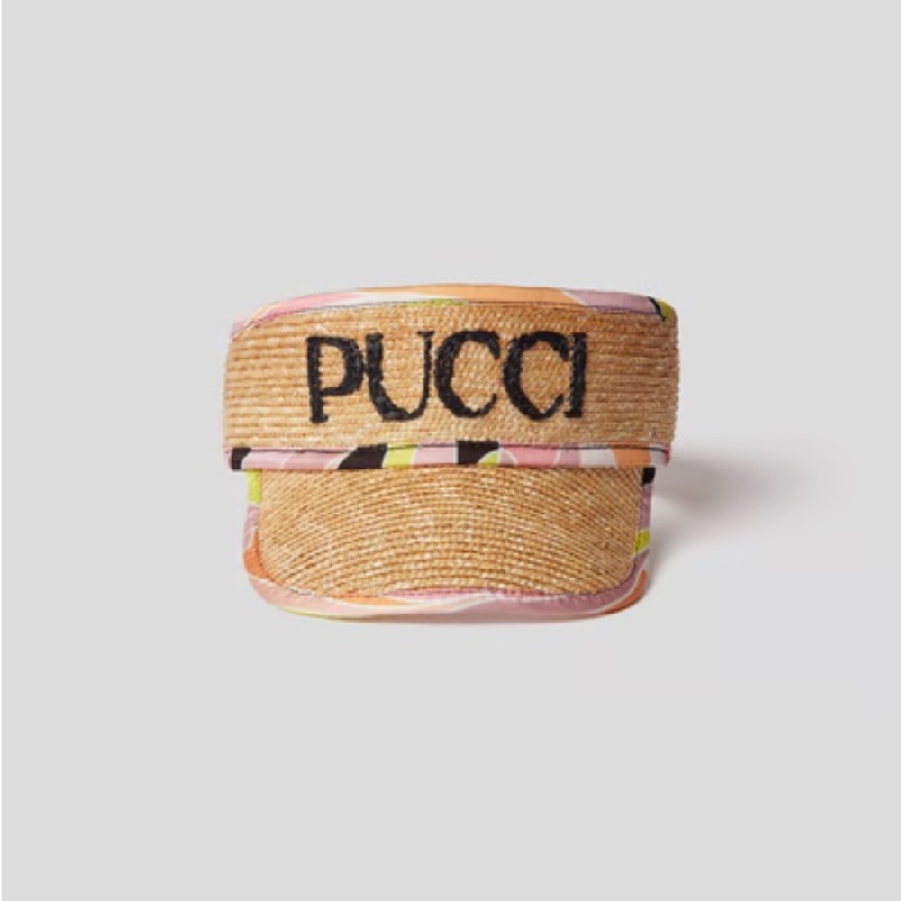 Emilio Pucci Visor Hat